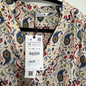 Zara Cotton Lightweight Top